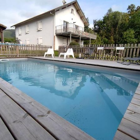 Appartement Au Calme Avec Vue Et Piscine Au Coeur Du Pays Basque Mauléon-Licharre Eksteriør billede