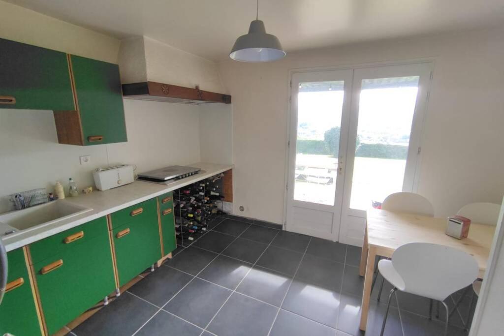 Appartement Au Calme Avec Vue Et Piscine Au Coeur Du Pays Basque Mauléon-Licharre Eksteriør billede